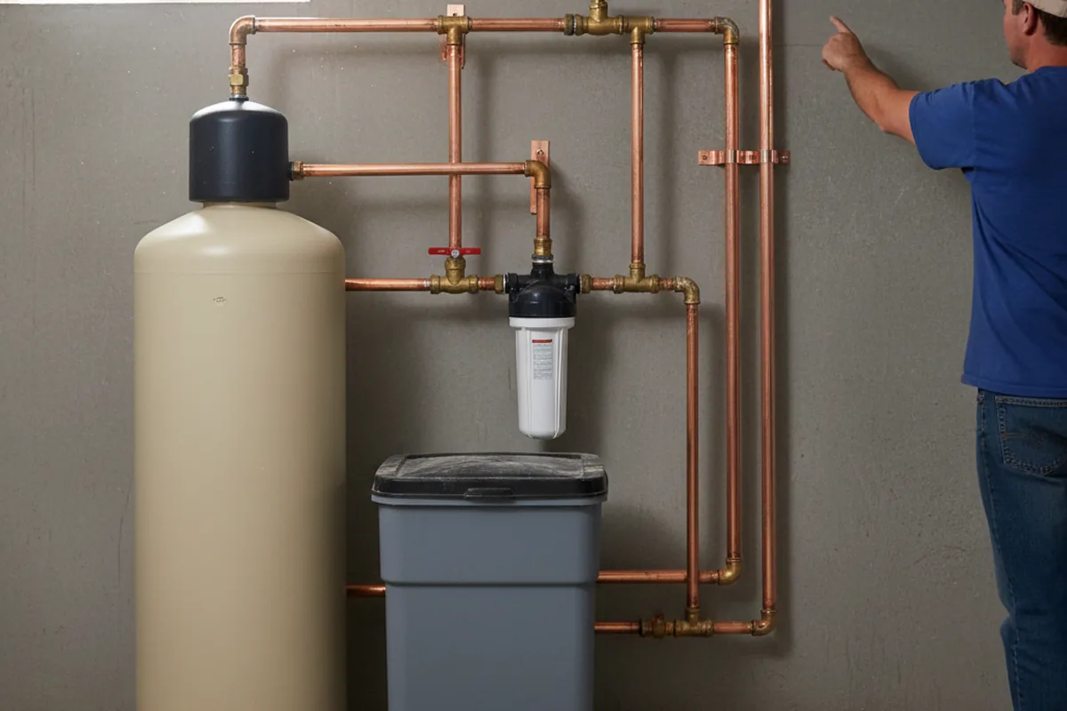 Whole-house water treatment system installed in Herrin